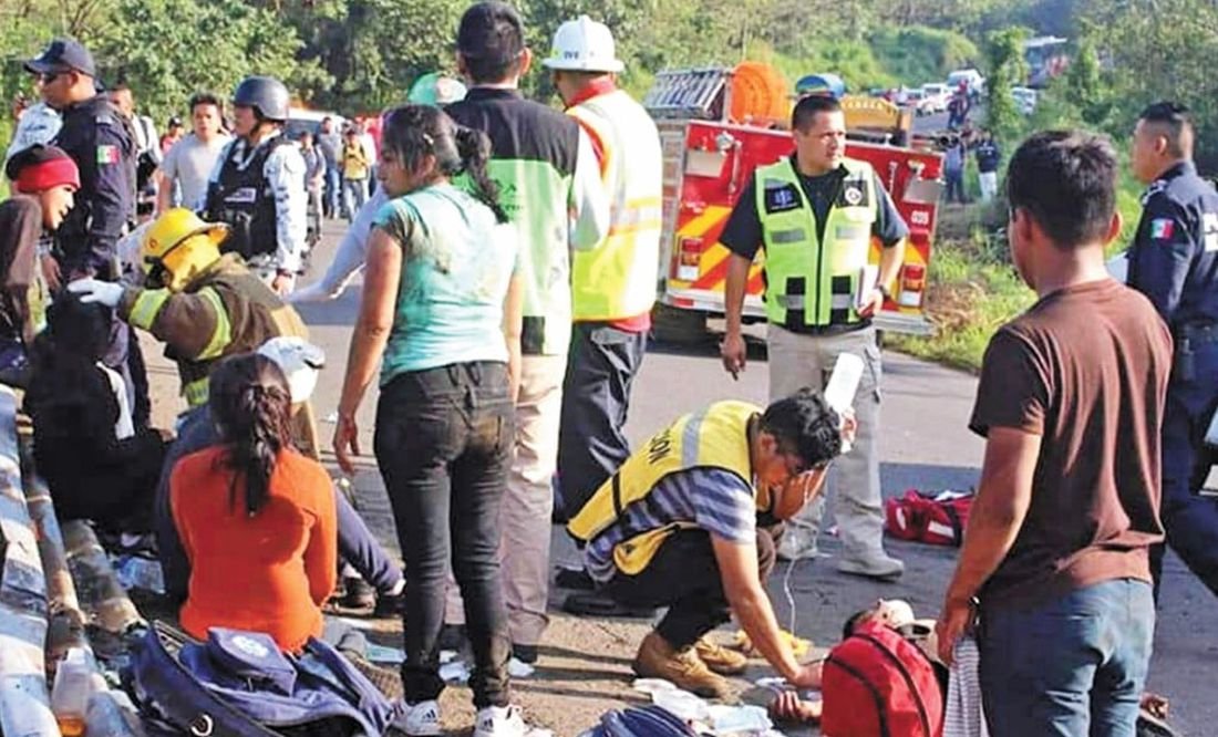 Confirman 4 migrantes hondureños muertos y 6 heridos en un accidente de tráfico en México