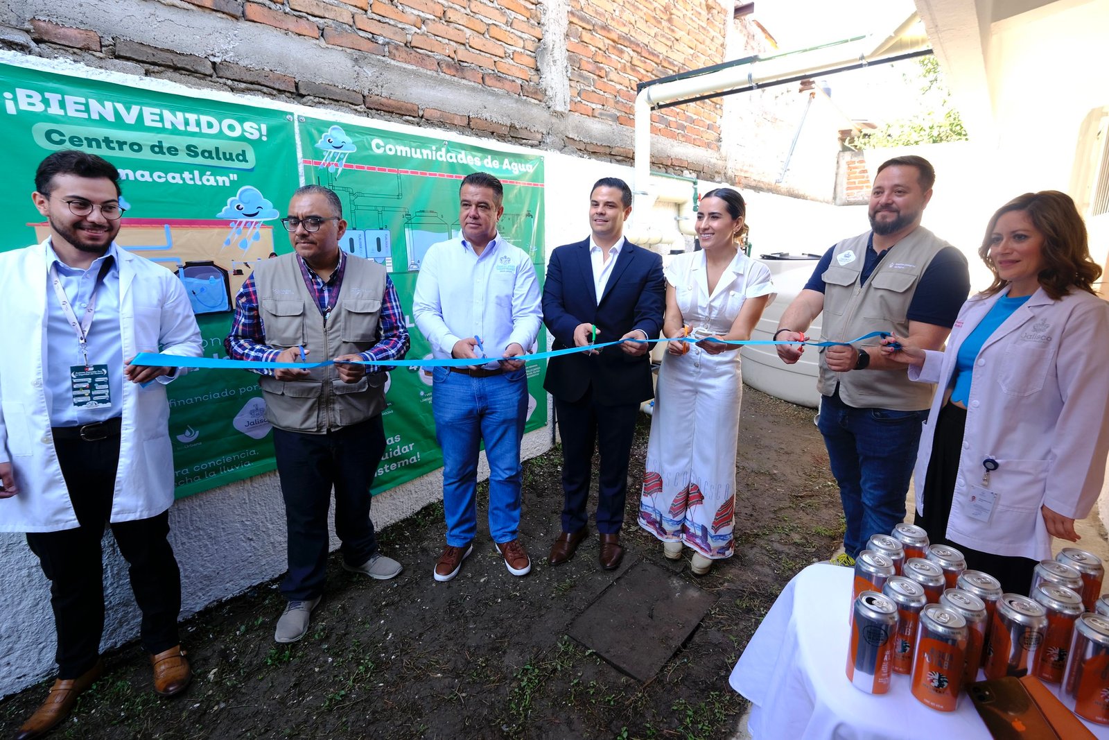 Inauguran Nido de Lluvia en Centro de Salud de Juanacatlán