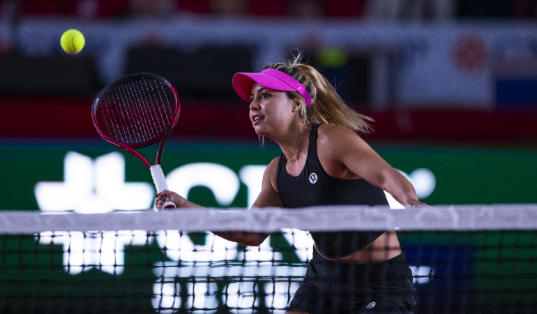 Zarazúa, primera tenista mexicana en colarse al top 100 de WTA