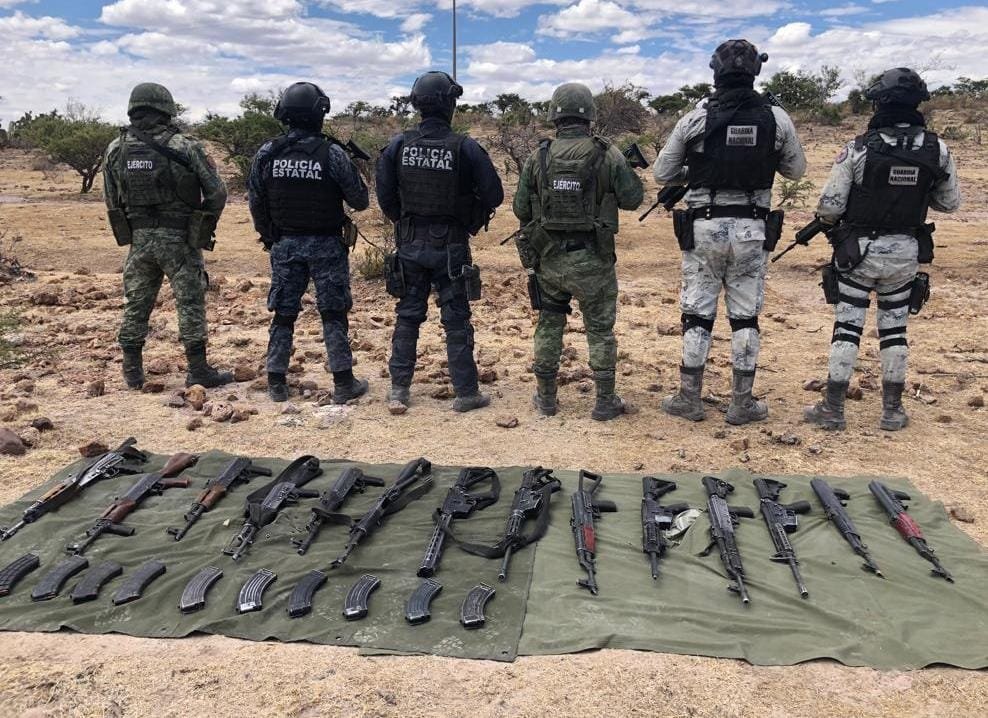 Grupo armado ataca a agentes de la Guardia Nacional en Zacatecas; hay cuatro detenidos