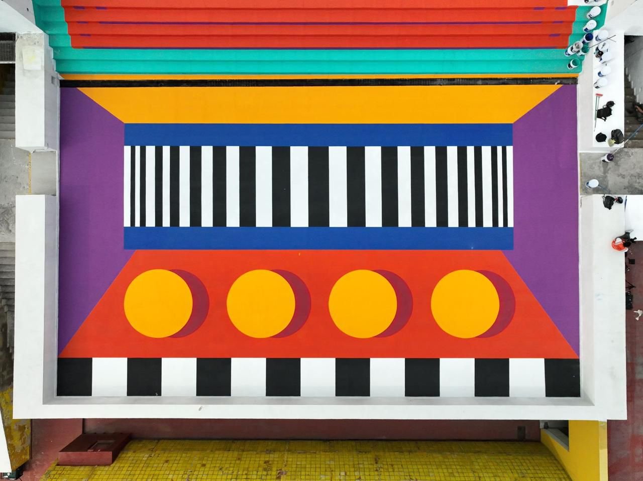 Papalote se viste de magia y color con la genialidad de Camille Walala