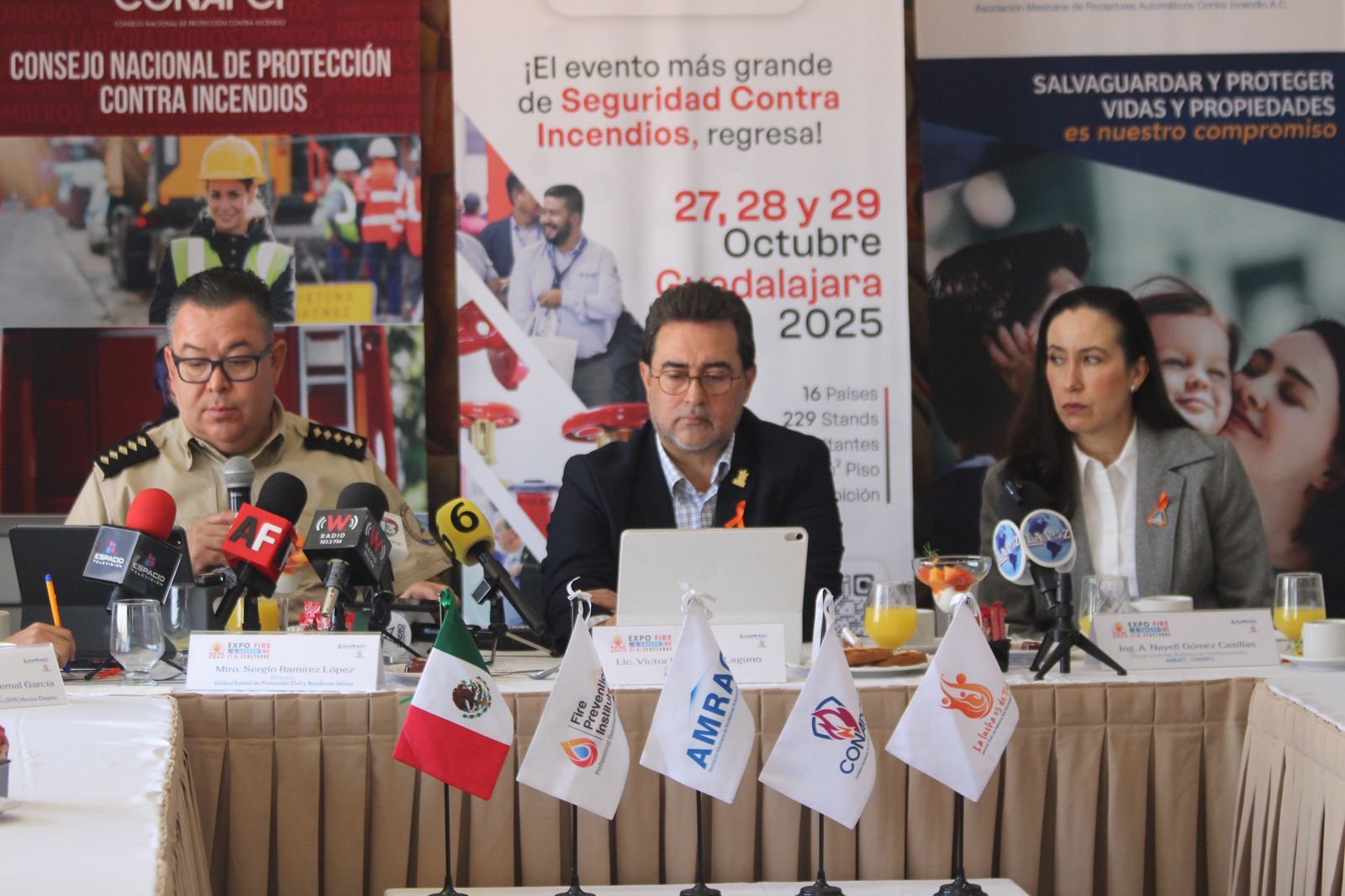 Expo Fire & Safety 2025 reunirá en Guadalajara a líderes mundiales en prevención y protección contra incendios