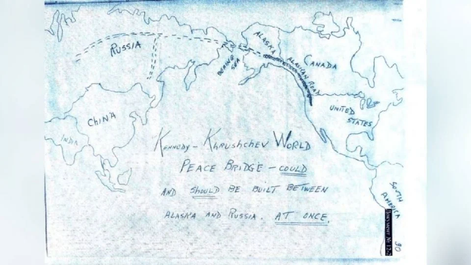 Asesor de Putin sugiere la construcción de un túnel que conecte Rusia y Alaska