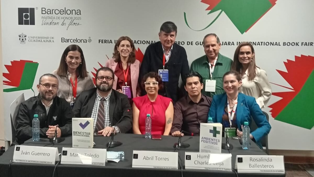 IPBI de Tecmilenio presenta en la FIL Guadalajara investigaciones que fortalecen el bienestar organizacional