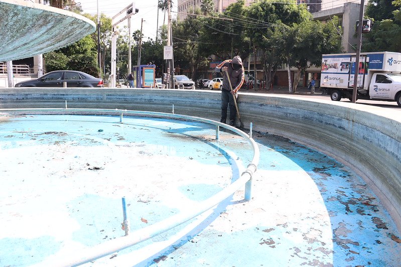 Guadalajara invierte 14 mdp en rehabilitación de fuentes urbanas