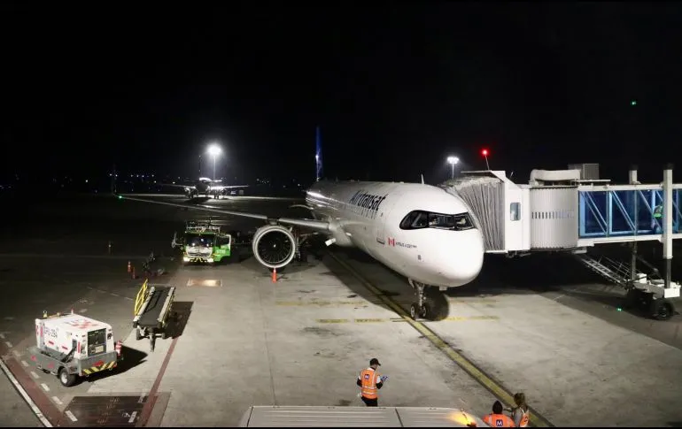 Aeropuerto de Guadalajara estrena vuelo directo a Montreal, Canadá
