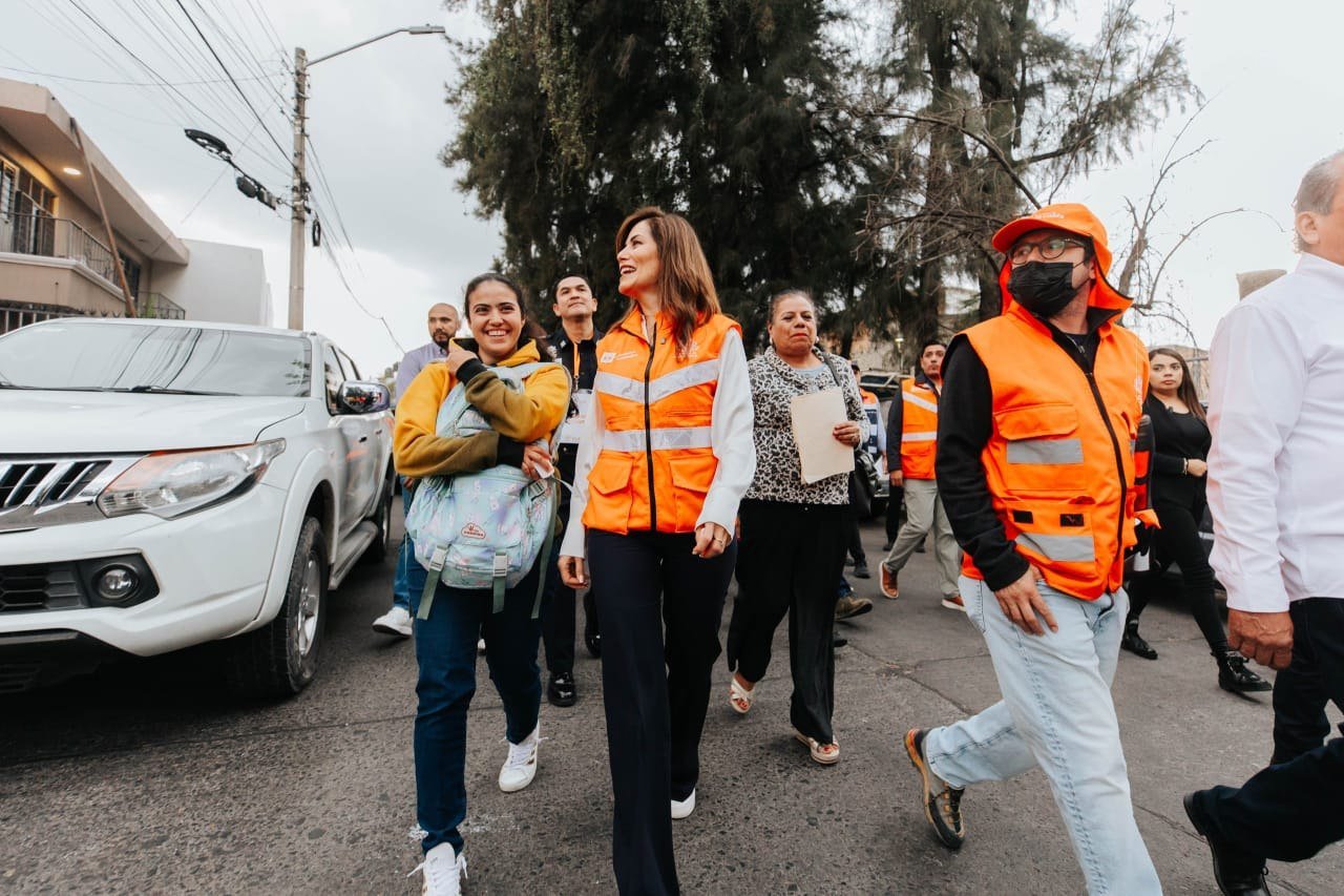 Vero Delgadillo impulsa semana intensa de obra pública en GDL