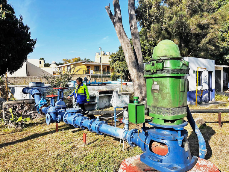 SIAPA normaliza suministro de agua en 892 colonias