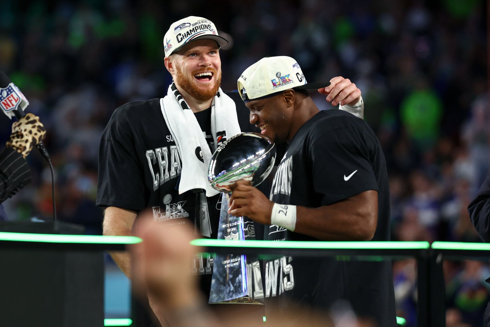 Seattle Seahawks campeones del Super Bowl 60