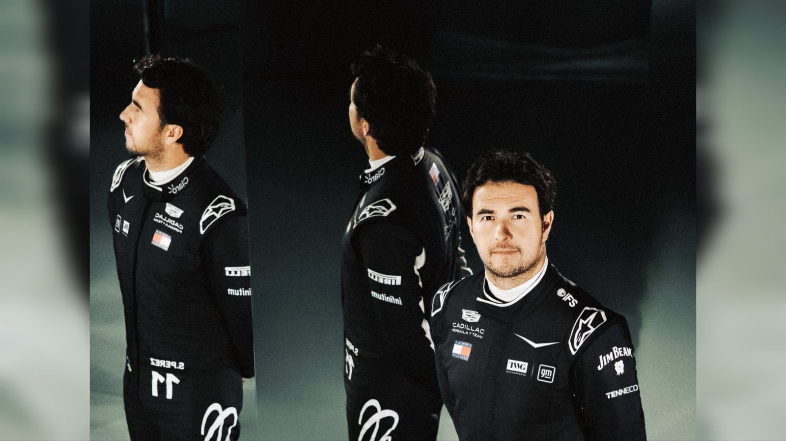 Checo Pérez revela casco rumbo a su regreso con Cadillac en la F1