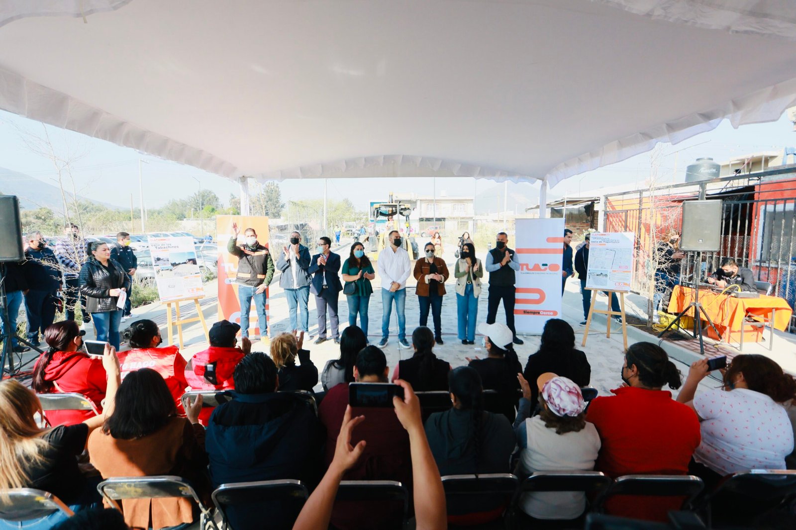 Gerardo Quirino inaugura obra vial y anuncia acciones contra inundaciones