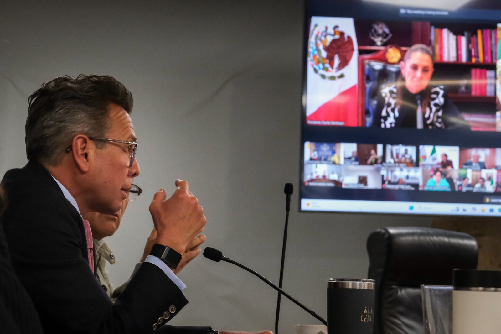 Lemus refuerza estrategia contra el sarampión y respalda tren México–Guadalajara