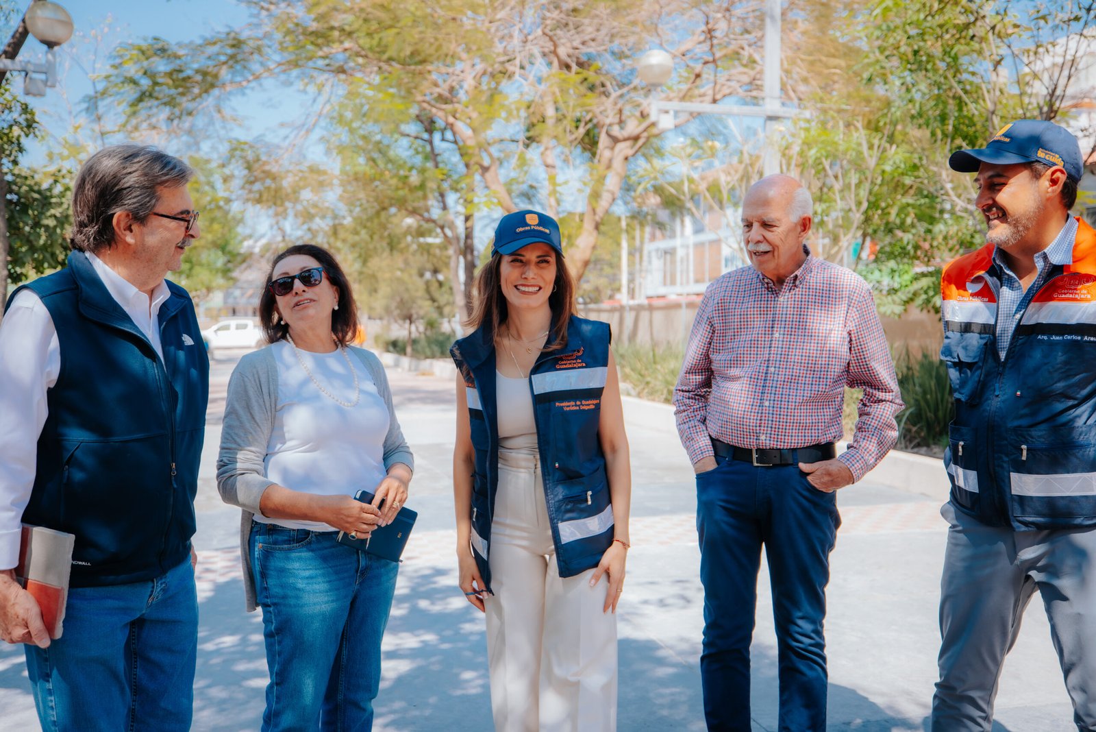 Vero Delgadillo supervisa rehabilitación de Chapultepec 