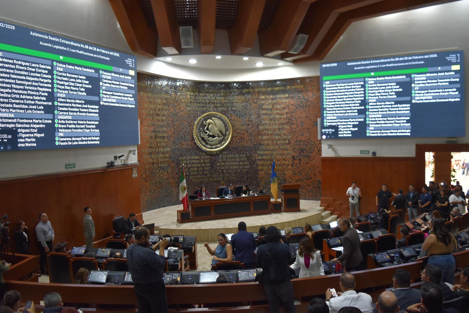 Legislativo avala gasto 2026