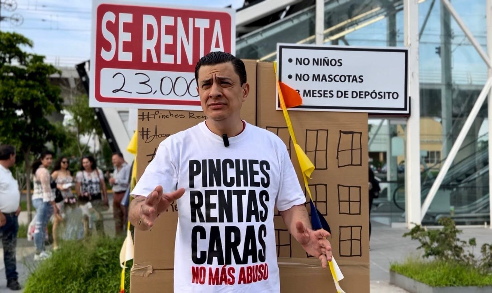 Chema Martínez propone tope legal a las rentas en Guadalajara