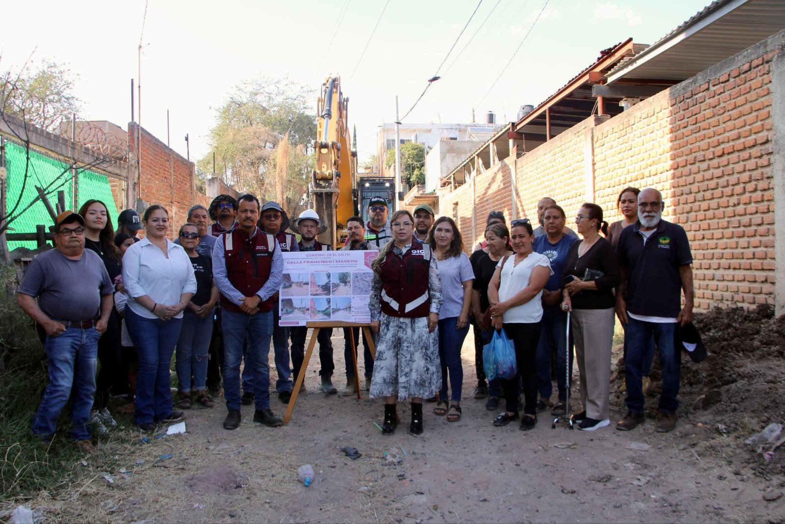 Inicia rehabilitación de calle Francisco I. Madero