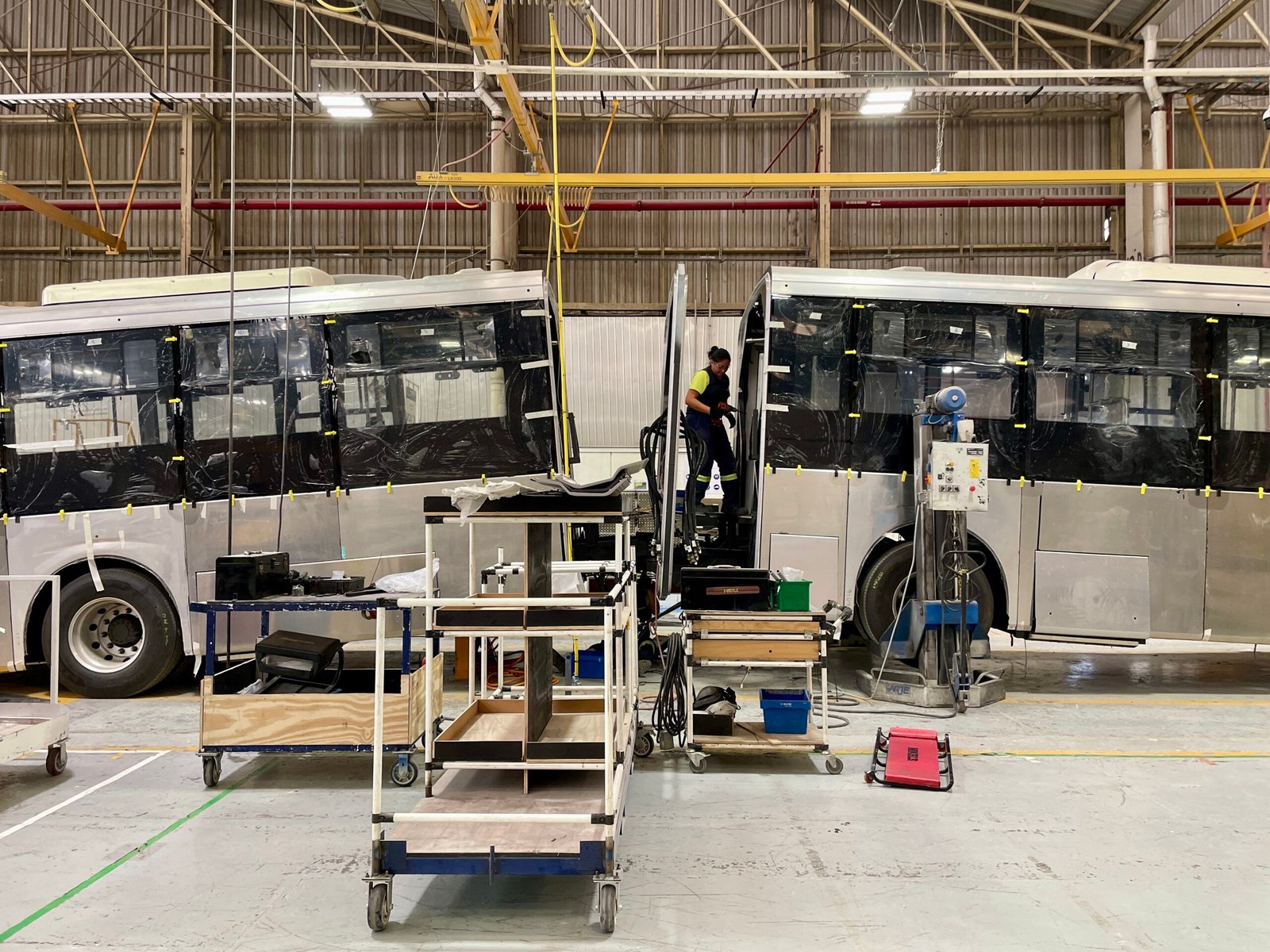 Avanza producción de unidades para Mi Macro Aeropuerto