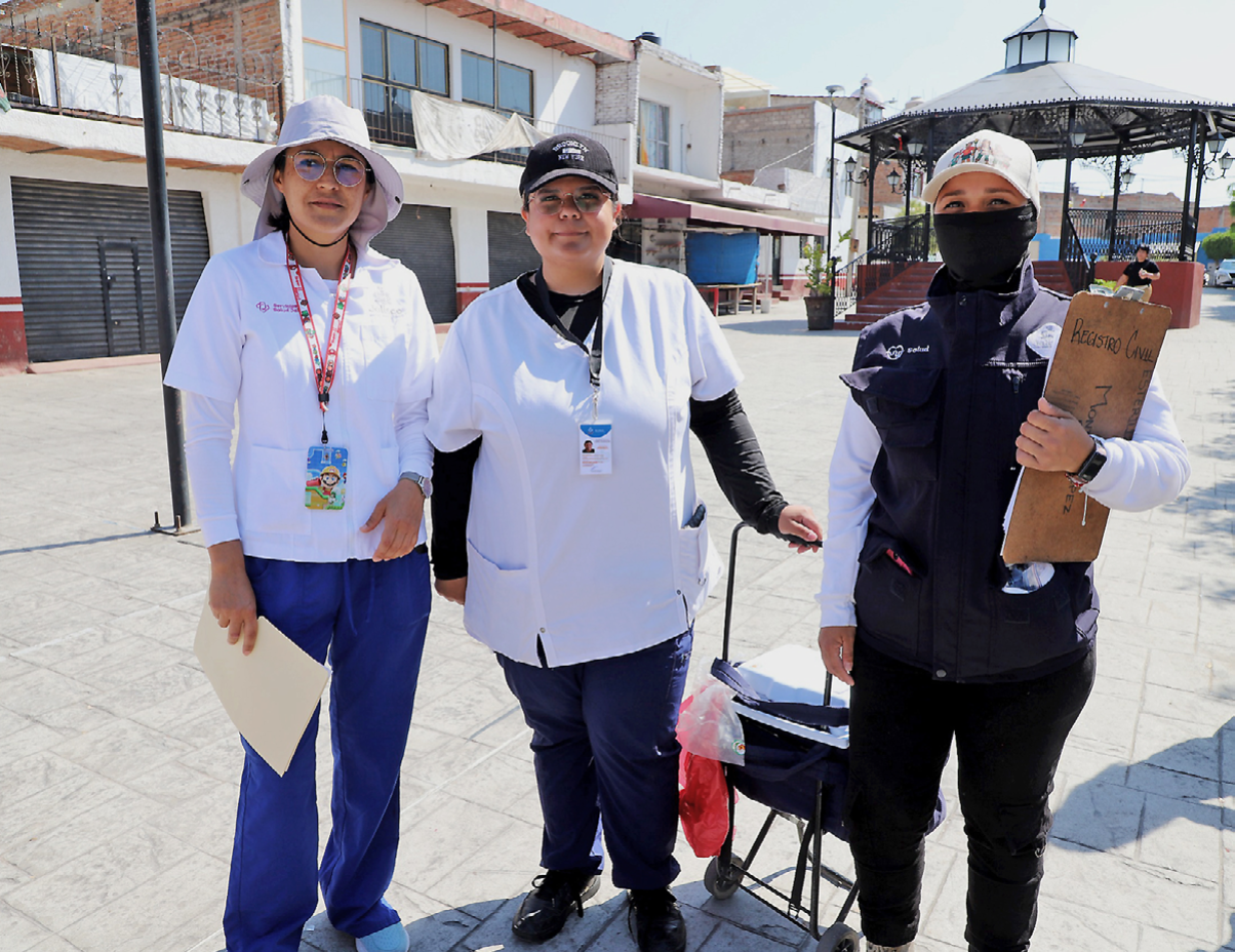 Tonalá refuerza vacunación contra sarampión en Santa Paula