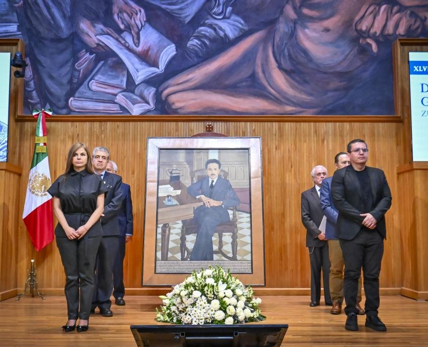 UdeG conmemora aniversario luctuoso a J. Guadalupe Zuno 