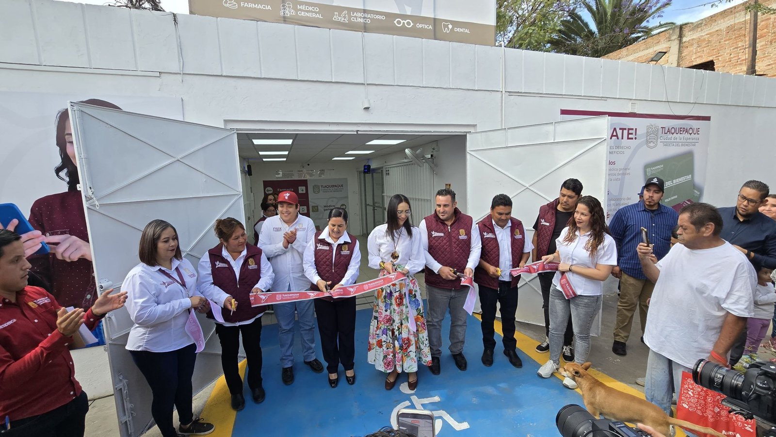 Laura Imelda Pérez inaugura Unidad Clínica del Bienestar