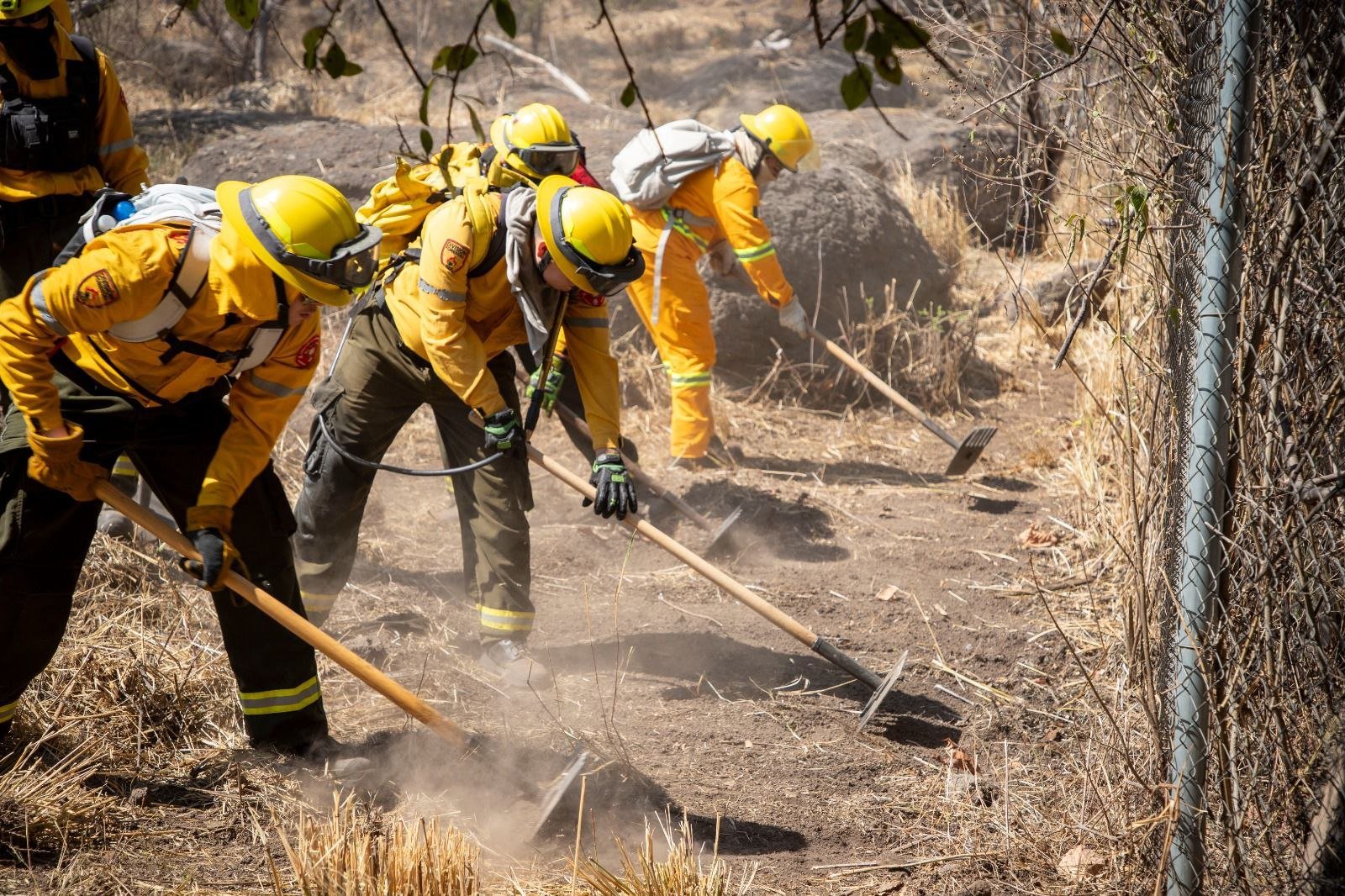 Bomberos tapatíos se preparan para temporada de estiaje