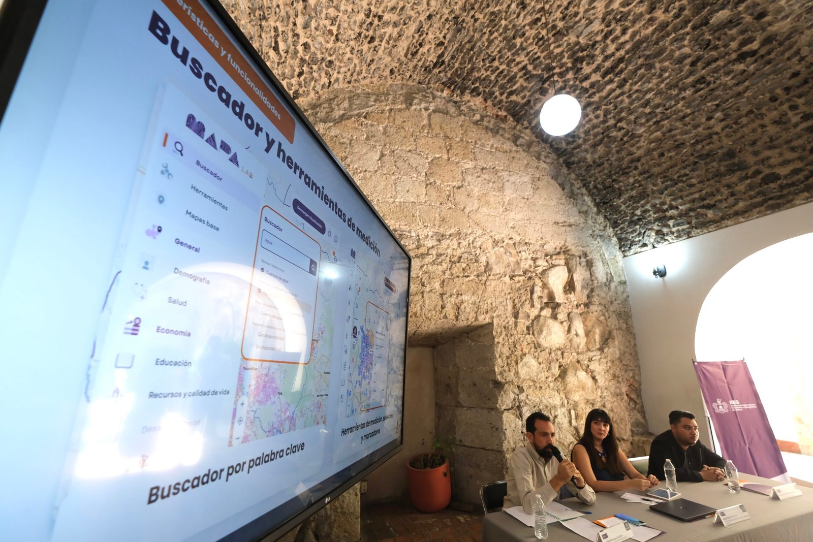 IIEG presenta MapaLab, plataforma interactiva de datos de la entidad