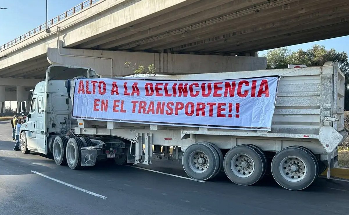 Transportistas anuncian megabloqueo nacional el 6 de abril