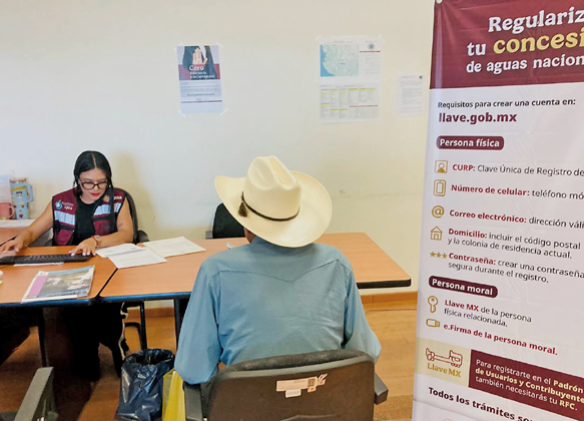 Urgen a municipios a regularizar títulos de agua