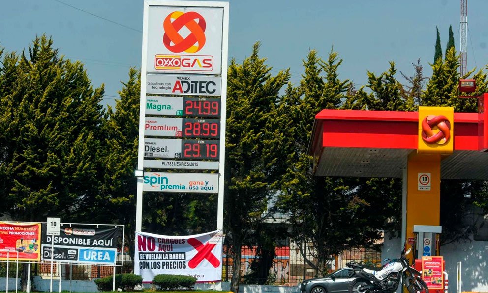 Incumplen 20% de gasolineras precio pactado de diésel