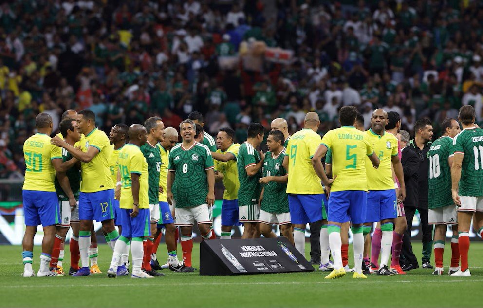 México gana el Juego de Leyendas ante Brasil