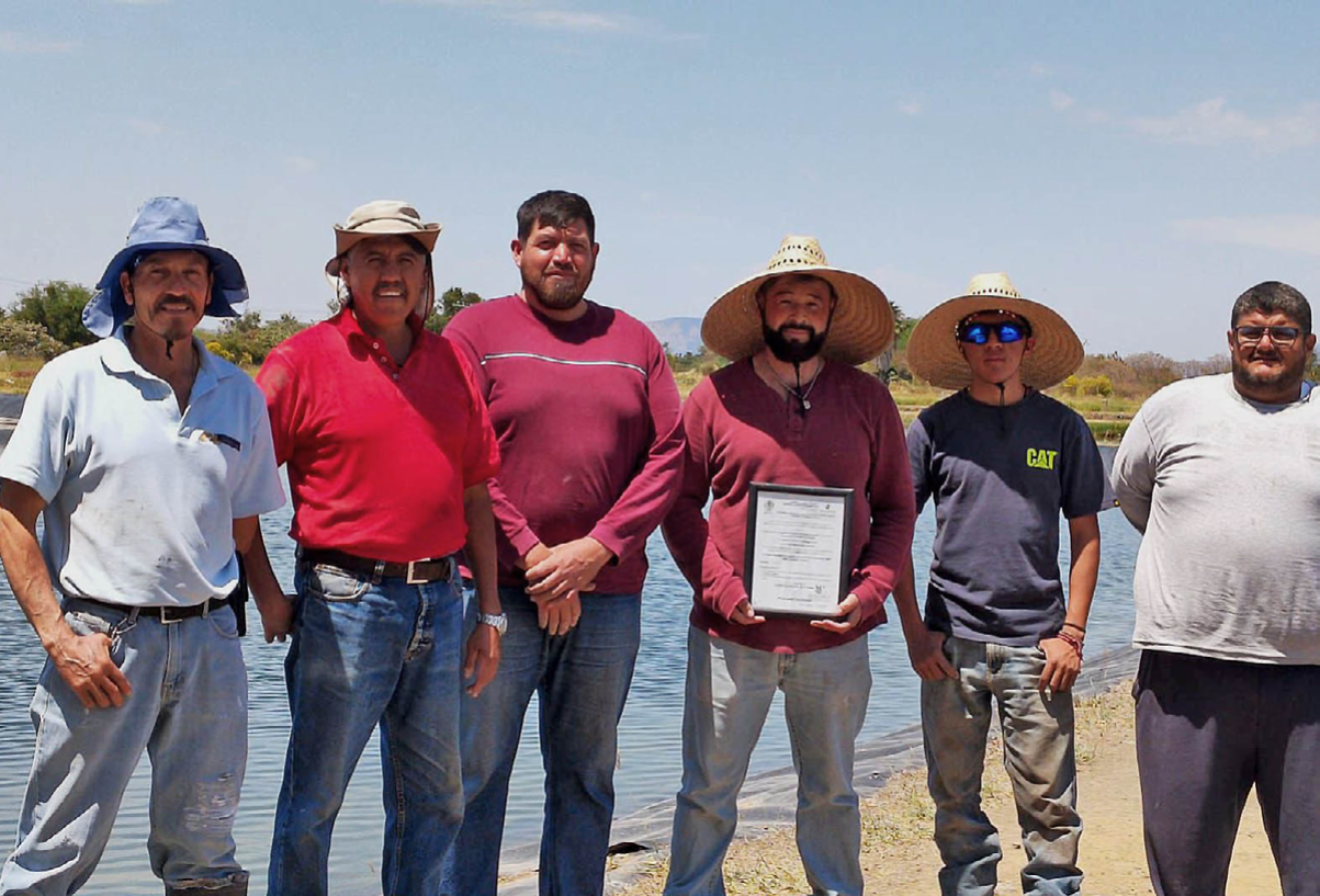 Entregan certificaciones a centros de producción de peces