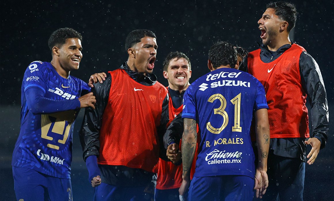 Pumas golean a Juárez y aseguran subliderato