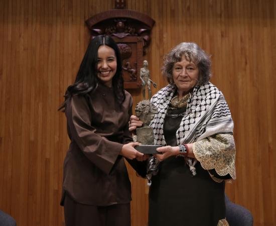 Rita Segato recibe “Corazón de León” por su aporte al pensamiento crítico