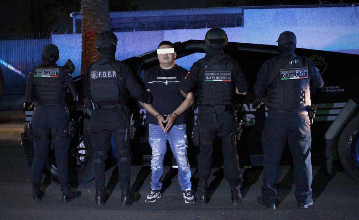 Detienen a presunto líder de “Los Robarrolex”