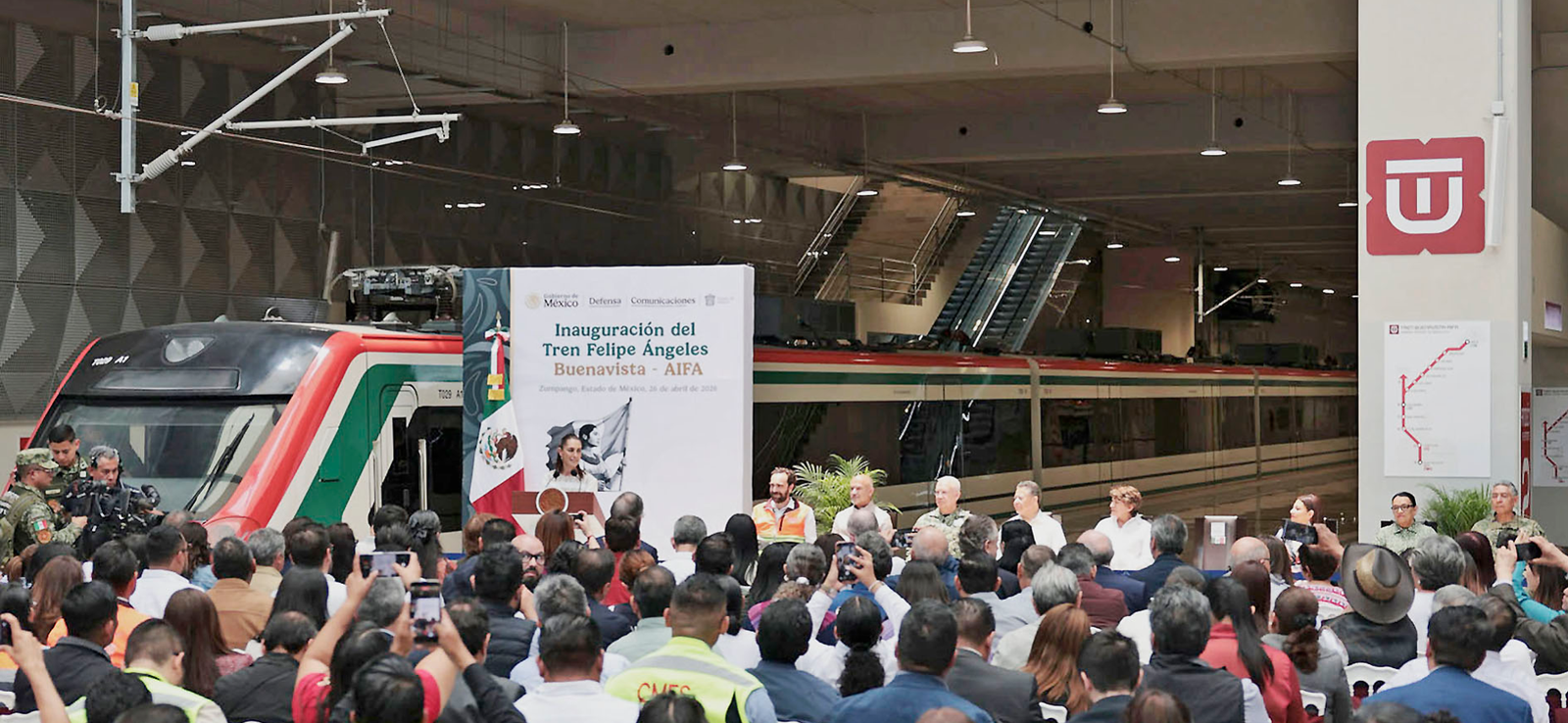 Inaugura CSP Tren Felipe Ángeles 