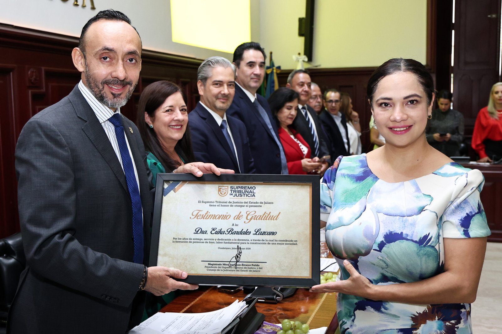 STJ reconoce a formadores de integrantes del Poder Judicial