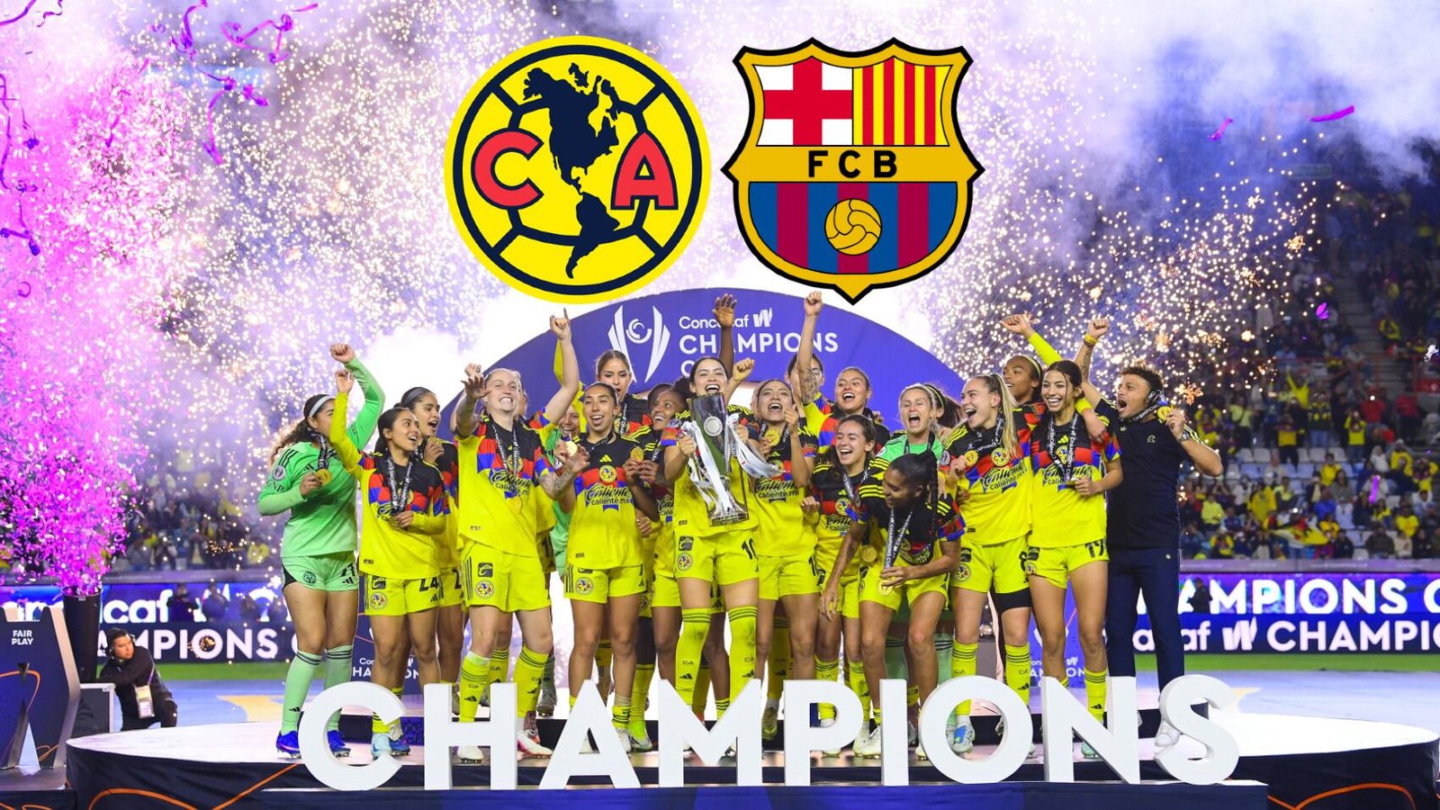 Women’s Champions Cup 2027 abre camino al duelo América-Barcelona