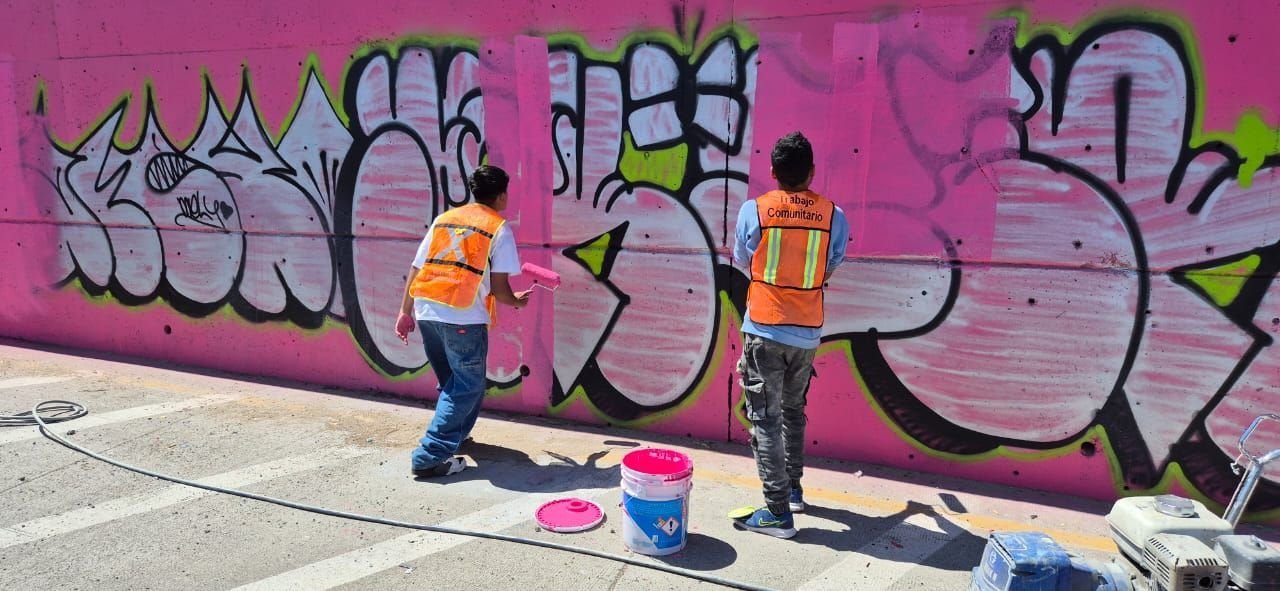 GDL conmuta vandalismo contra mural mundialista