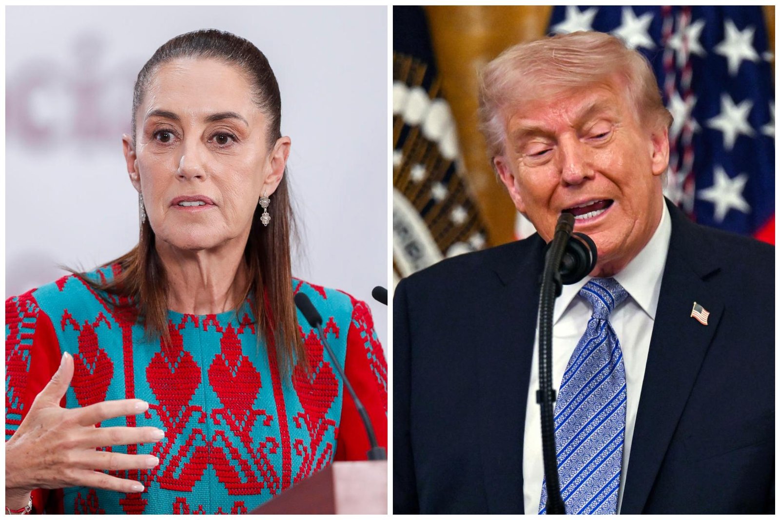 “Nosotros estamos actuando”: Sheinbaum responde a la amenaza de intervención de Trump