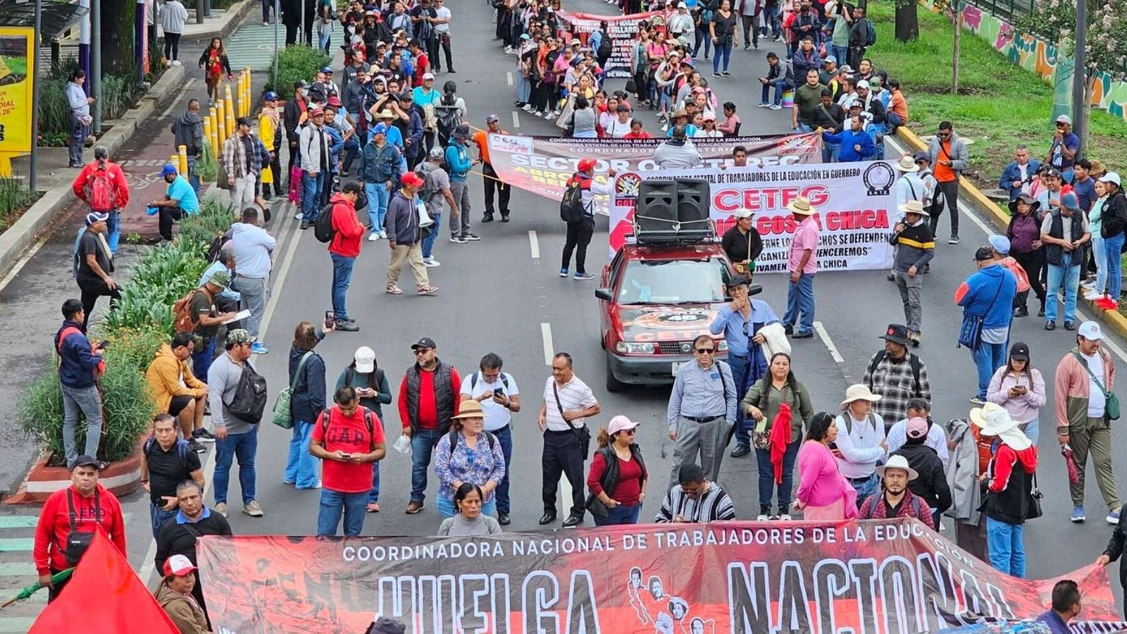CNTE Eleva el Pulso: Marcha al Estadio Ciudad de México Coincidirá con Inauguración del Mundial