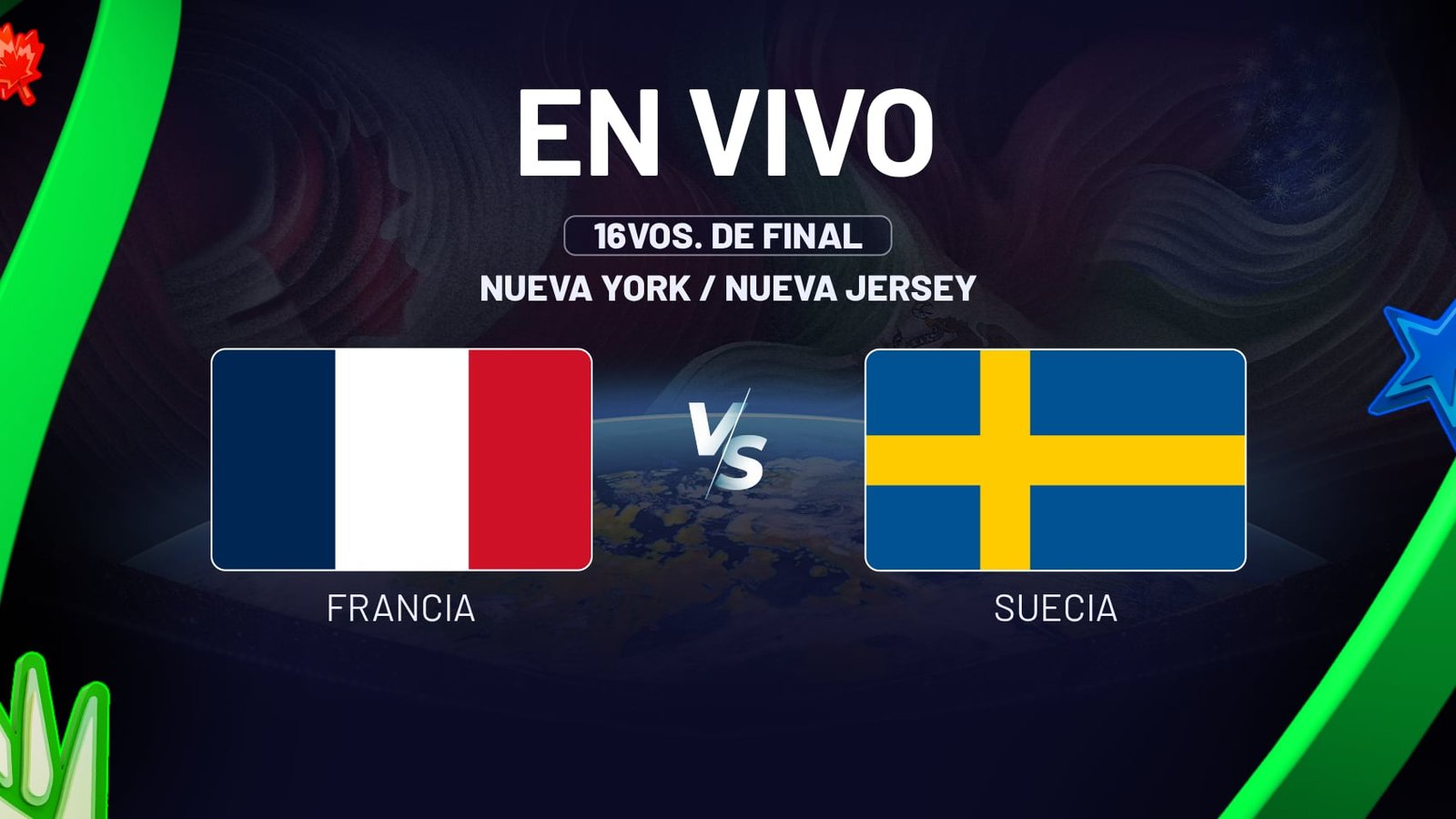 Choque de Titanes: Francia y Suecia en Crucial Batalla Mundialista