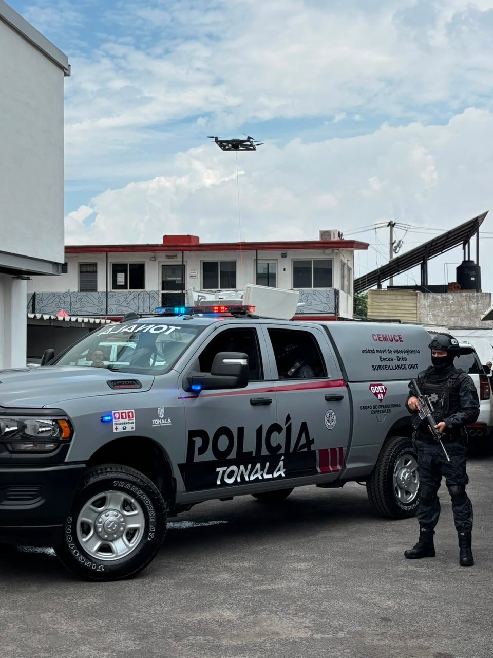 Entrega Tonalá equipo tecnológico para mejorar seguridad