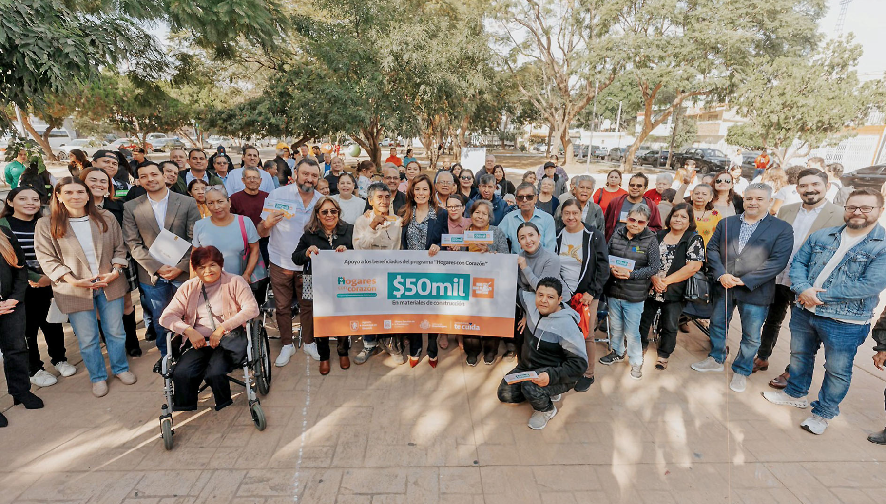 Registra GDL a 59 personas en programa “Hogares con Corazón”