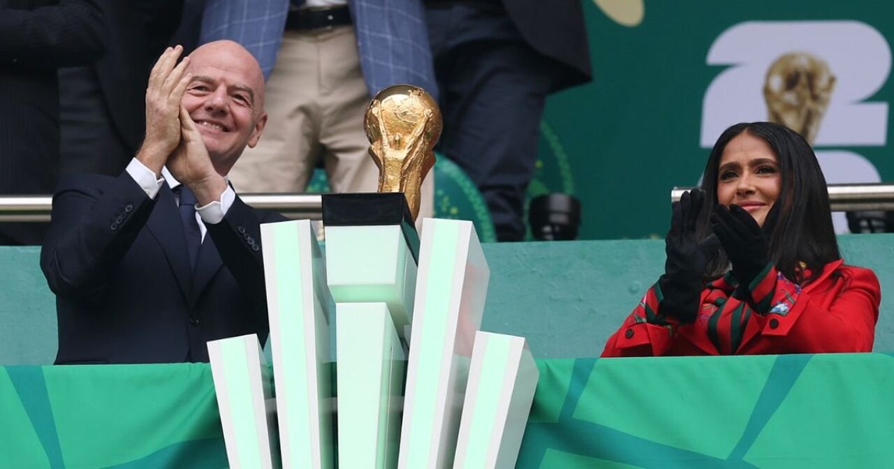 Salma Hayek inaugura el Mundial 2026 con un poderoso mensaje para el mundo
