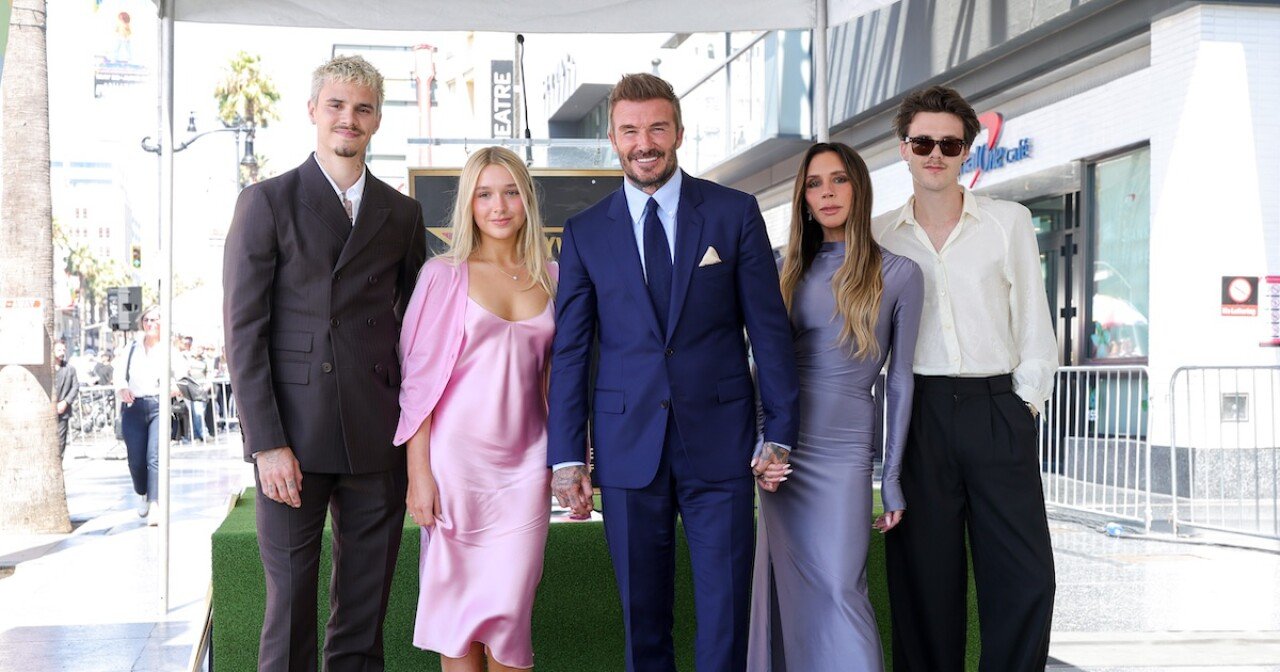 David Beckham recibe su estrella en Hollywood