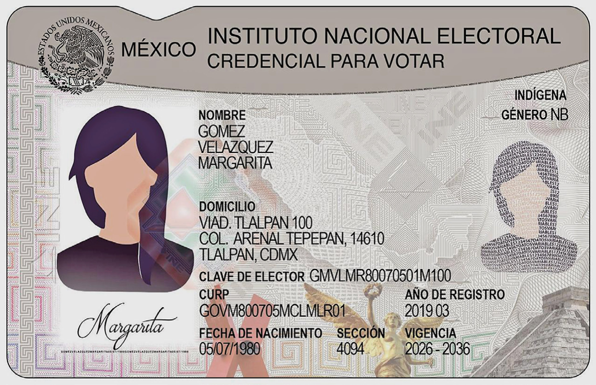 Refuerza el INE la credencial para votar con nuevos elementos de seguridad