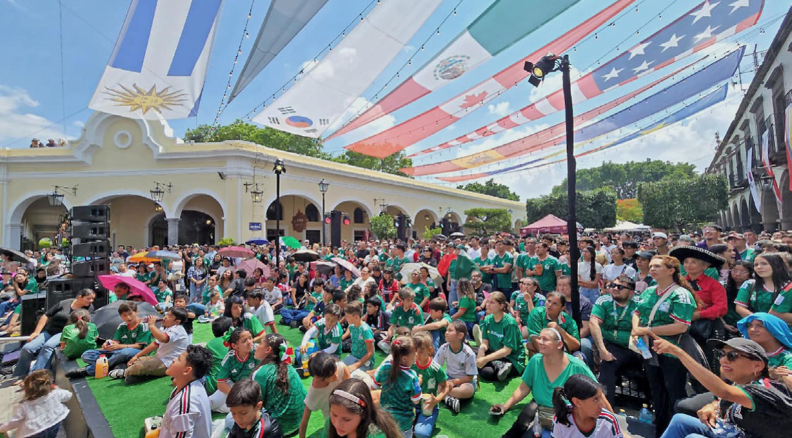 Tlaquepaque vive la fiesta mundialista en cinco sedes