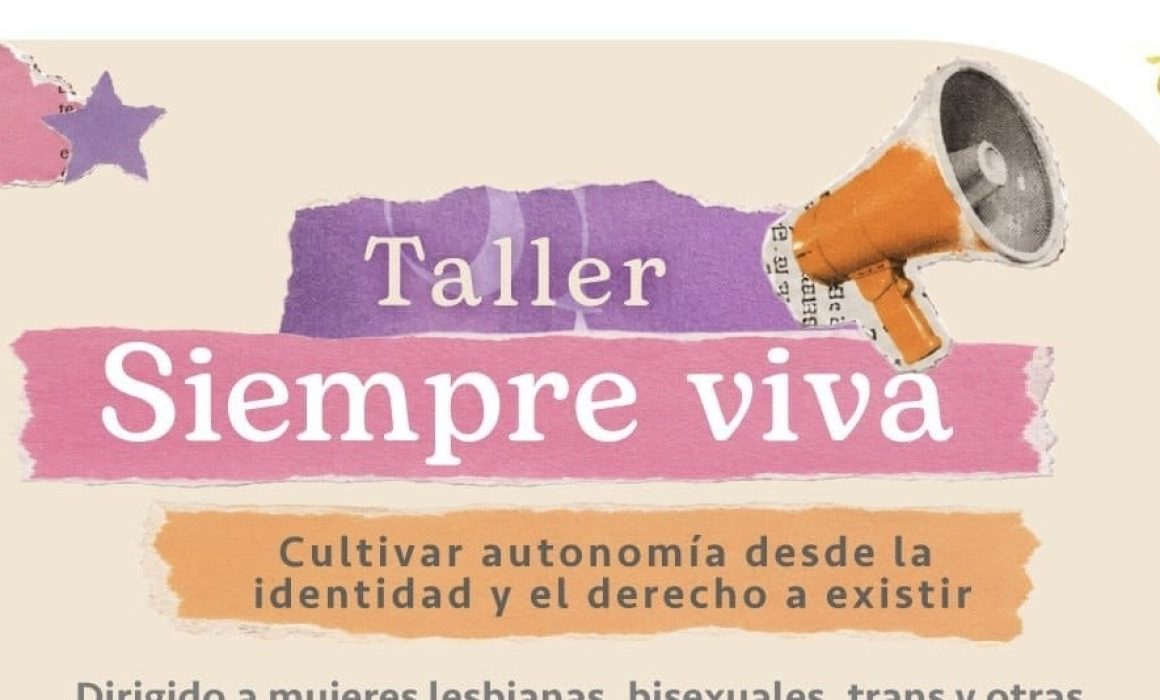 Abren taller de autonomía para mujeres LBT+