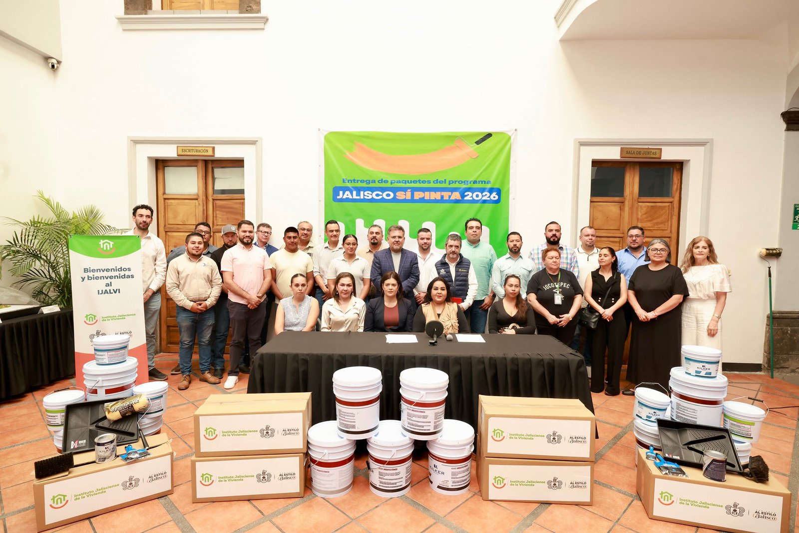 “Jalisco Sí Pinta” beneficia a hogares de 40 municipios