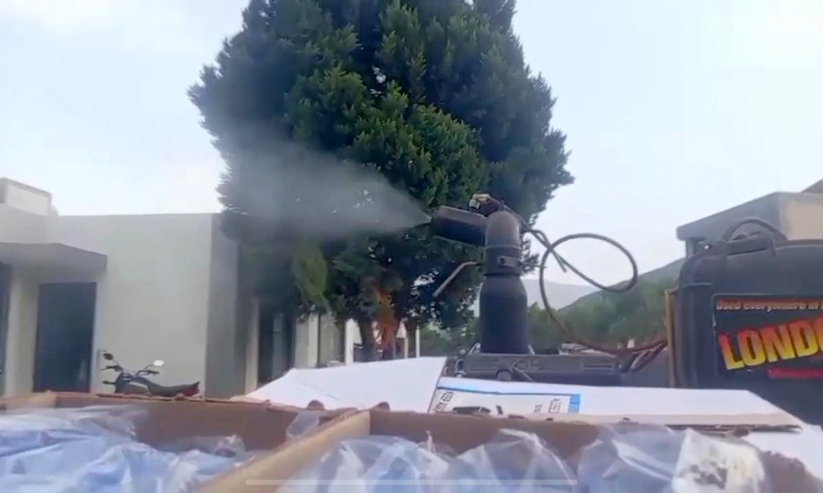 Refuerzan fumigación contra mosco del dengue en Tlajo